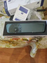 E-ACE 10 Inch Touch Car Dvr Streaming Media Mirror Dash Cam FHD 1080P Video Recorder