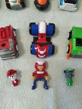 Figuras de acción de la Patrulla Canina, coche de rescate, modelo de figuras de acción, Chase, Ryder, chico