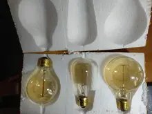 Spiral-Lamp Light-Bulb Filament Ampoule G95 T45 E27 Incandescent Retro Vintage G80 ST64
