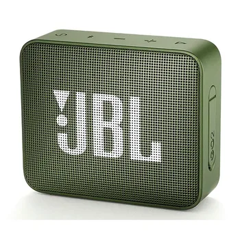 

Jbl go2 green portable wireless speaker 3w rms bluetooth aux mic hands-free waterproof ipx7