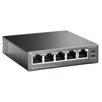 

Desktop Switch TP-Link SG1005P LAN PoE Grey