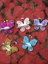 Pinzas para el pelo de mariposa para niñas, diadema Adorable, horquillas para el pelo, pasador para el pelo, 5 uds.