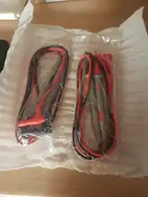 4 unids/lote Multimetros del multímetro de la prueba lleva sondas Cooper cables Cable de la sonda para AC DC LCD multímetros digitales