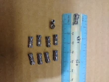 10 Uds. De cierre con rosca de plata mate, barril de cierre con rosca s para pulsera, collar, fabricación de joyas, agujero de 1mm, HK111