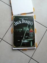 Tin Signs Decorative-Plates Poster-Jack Whiskey Beer-Bar Wall Pub Home-Decor Metal Retro
