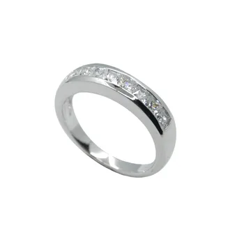 

Alliance Silver with Zircons size Princess