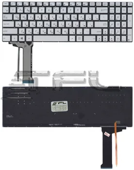 

Keyboard for laptop Asus N551 with backlight (gray)