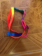Harness Leash Traction Rope Lead Pet-Dog-Collar Rainbow Colorful Durable Nylon And 120cm