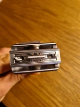 QSHAVE-Afeitadora de seguridad ajustable con doble filo para hombre, rasuradora con 5 cuchillas para afeitar clásica, limas de suaves a agresivas, 1-6 niveles