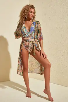 

Trendyol Landscape Pattern Kimono & Kaftan TBESS20KM0009