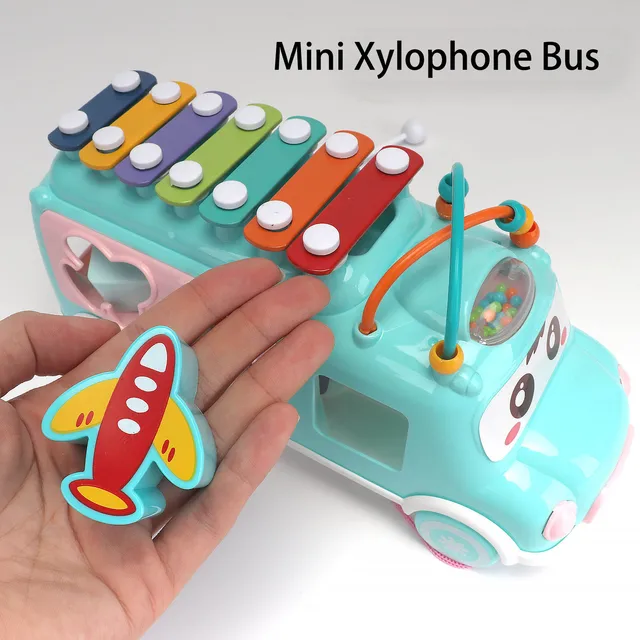 Plastic Xylophone Bus