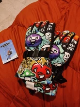 Waterproof Gloves Outdoor Sport Mittens Winter Kids Adult Teenager Queshark 6-Colors