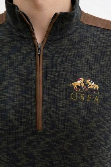 U.S. POLO ASSN. Хаки обычная Толстовка