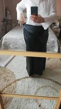 Robe Skirts Female High-Waist Plus-Size Women's Fashion A-Line Casual ZANZEA Solid Spring