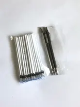 JIANWU-Conjunto de lápices mecánicos de 0,5mm y 0,7mm con textura de metal, Set de 3 unidades, material plástico para oficina
