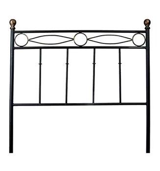 

Free forging Header fretwork model in black color with golden ornaments aged