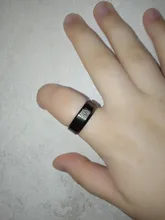 FairLadyHood-anillo de acero inoxidable con alas de la libertad para hombres y mujeres, anillos de dedo con diseño de ataque a Titan, de titanio negro, para aficionados al Anime