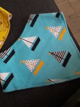 Baberos triangulares para bebé, pechera de algodón con dibujos animados para niño, baberos para recién nacido, toallitas de tela absorbente