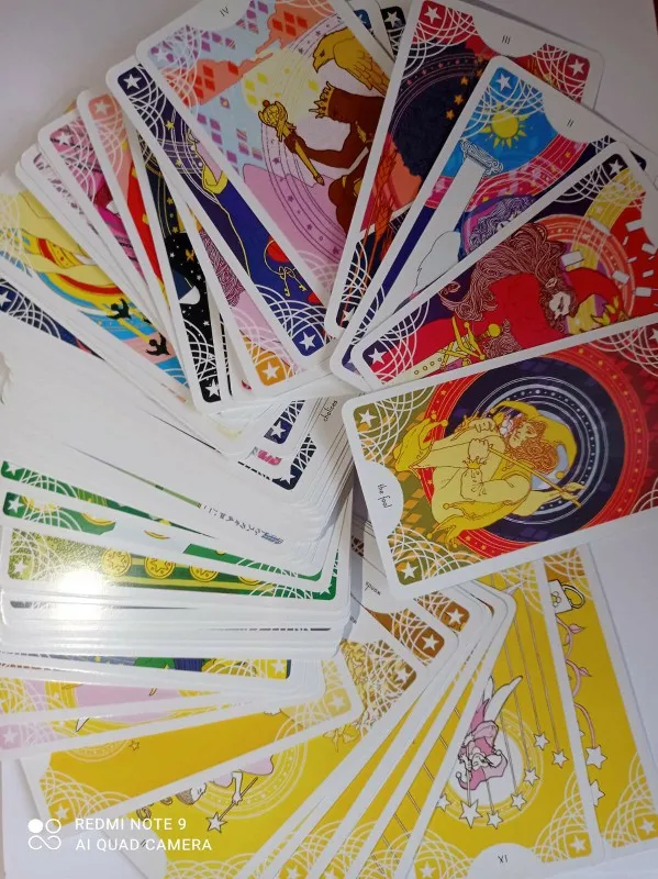 Отзыв о товаре Настольная версия Спиннер в форме звезды Tarot, английская версия, Tarot, карточка оракла, Веселая игра, гадания, судьба, настольные игры, PDF инструкция от пользователя И***а
