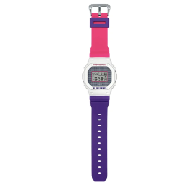 Оригинальные Водонепроницаемые цифровые часы Casio унисекс модные с силиконовым