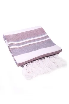 

Plaid-bedspread self-winding cotton 140x180