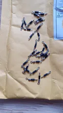 Lote de 30 unids/lote de anillos giratorios sólidos, Conector de pesca, ganchos de pesca para barco oceánico, Conector de enlace rápido