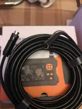 Endoscopio con cámara HD 1080P, tubería de alcantarillado industrial, reparación de automóviles, sonda de motor, cámara de dragado impermeable, 2M, 5M10M