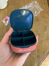 Pill-Case Divider Storage-Box Tablets Pills-Organizer Drug Capsule Medicine Weekly Travel