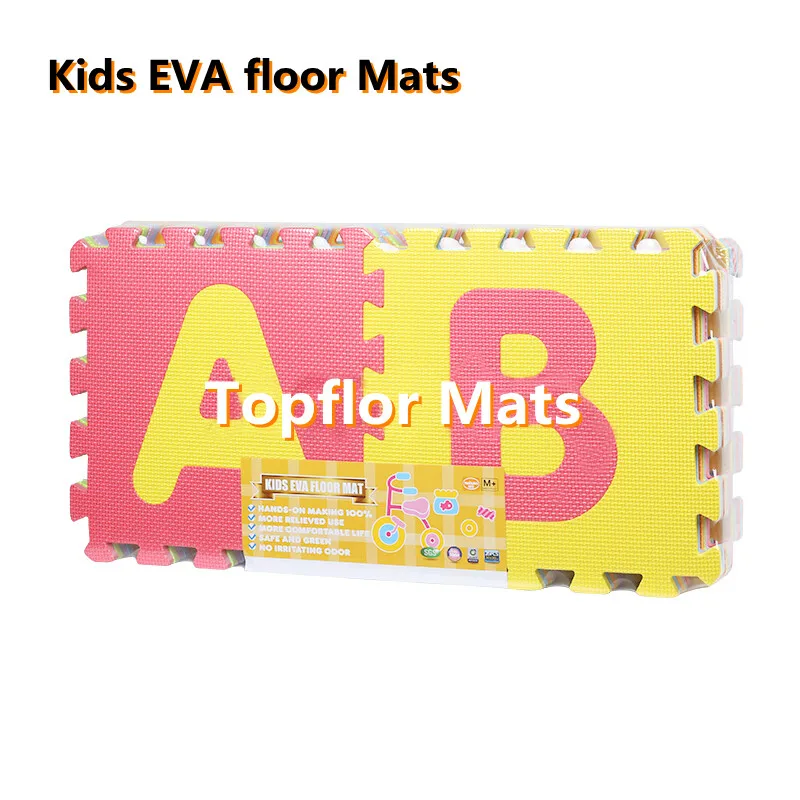 Детский нескользящий коврик Topflor из вспененного этилвинилацетата для раннего