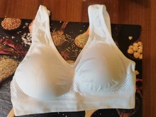 Top Sports Bras Underwear Crop-Top Yoga-Bra Bralette Gym Fitness Push-Up BH Running Plus-Size