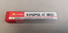 Cutting-Tool Milling-Cutter Maching Carbide-End-Mill Alloy-Coating Tungsten Steel HRC55