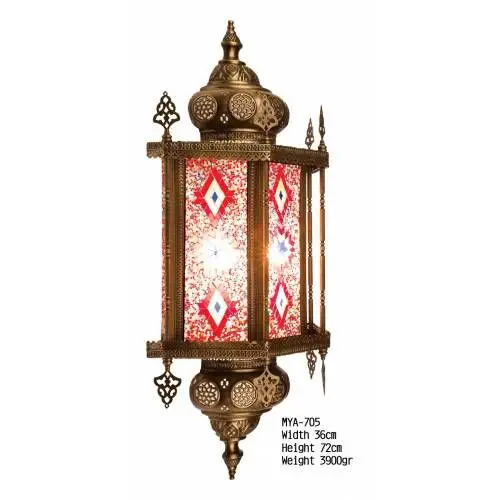

Mosaic Sconce Width: 36 cm Height: 72 cm