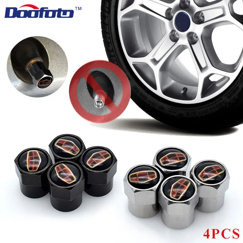 Колпачки на клапан автомобиля Doofoto 4x для Geely Emgrand X7 EC7 Atlas Boyue CK2 GC6 аксессуары LC
