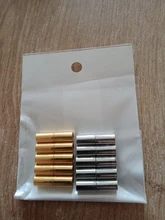 6-10 unids/lote cierres magnéticos de oro conector ajuste 3 4 5 6 7 8 10 12 14 15mm Cordón de cuero pulsera conectores para la fabricación de la joyería DIY