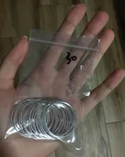 20 unids/lote KC oro anillos para DIY hacer pendientes pendiente redondo círculo colgante accesorios de la joyería resultados 20mm 25mm 35mm 40mm