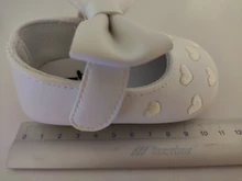 Ma & Baby-zapatos de lazo de piel sintética para recién nacidos, calzado de princesa para fiesta de cumpleaños, zapatos de cuna blandos, 0 a 18 meses