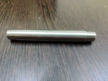1-Threaded-Pipe-Fittings Water-Connection Stainless-Steel Male-X-Male SS304 1-1/4-3/8-100mm-Length
