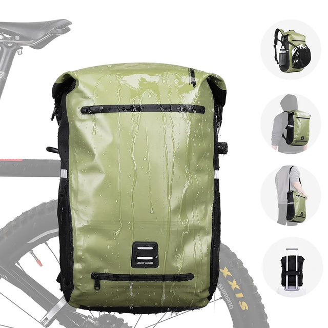 Bicycle Bag Waterproof Rhinowalk  Bicycle Accessories Panniers - Bike  Pannier Bags - Aliexpress