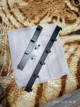 Robe Hooks Clothes-Hook Bathroom-Hardware Wall-Hang White/black Mounted Aluminum Thicken-Space