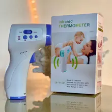 Termómetro Digital LED infrarrojo para niños y adultos, Sensor de temperatura sin contacto para la frente del bebé
