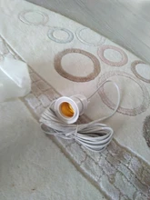 Bases Bulb-Lamp Eu-Plug-Holder-Adapter Power-Cord Converter-On/Off with 4M 8M To 