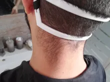 Regla de corte en forma de cuello para hombre, plantilla para dar forma a la barba, de Peinado Herramienta, cuello y espalda, uso Personal, novedad de 2020