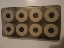 Caja de aparejos de pesca con placa de bobinado de espuma, 8/16 Uds.