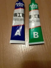 Kafuter-adhesivo para reparación de Metal A + B, superpegamento de hierro y acero, radiador automático, tanque de agua, fugas especiales, 65g, pegamento de soldadura
