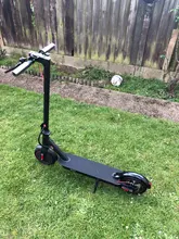 IScooter-Patinete eléctrico inteligente plegable para adultos, monopatín eléctrico con luz LED de 350W