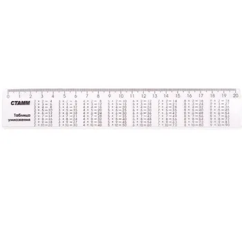 

Line of Stamm with reference material "multiplication table"