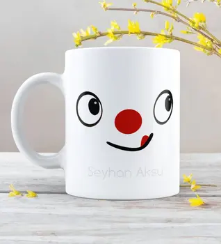 

Personalized Is Cute Face White Mug Cup-1