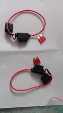 Fuse-Holders Power-Socket Inline Waterproof Blade-Type Small with 10A Auto-Car-Replacement