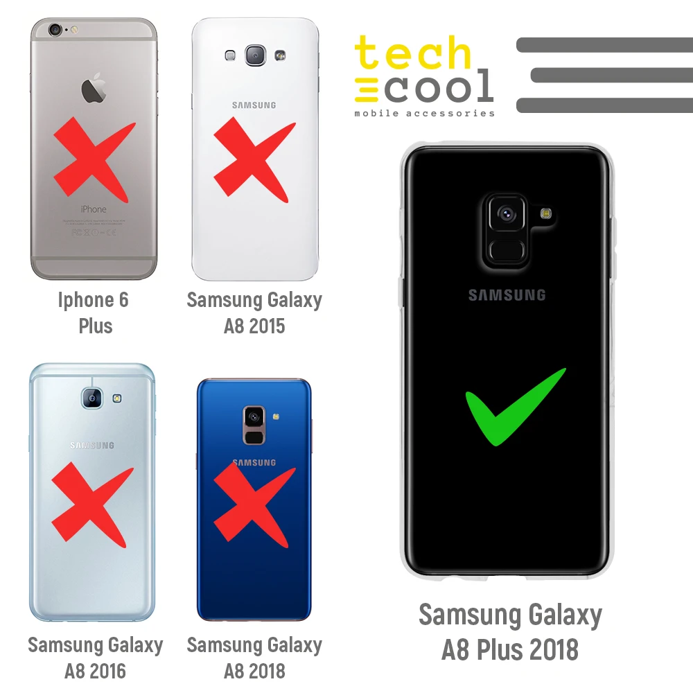 FunnyTech®Чехол-подставка для Samsung Galaxy A8 Silicone Plus() L characts Pokemon Pikachu "Dont touch"