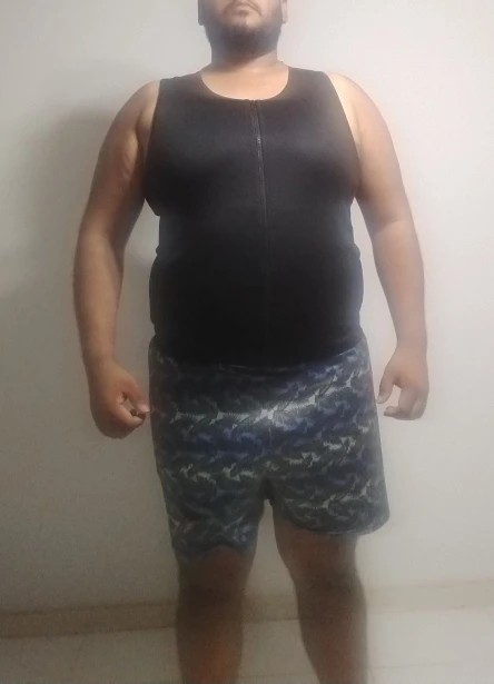 Men Layered Waist Trainer Slimming Vest  photo review